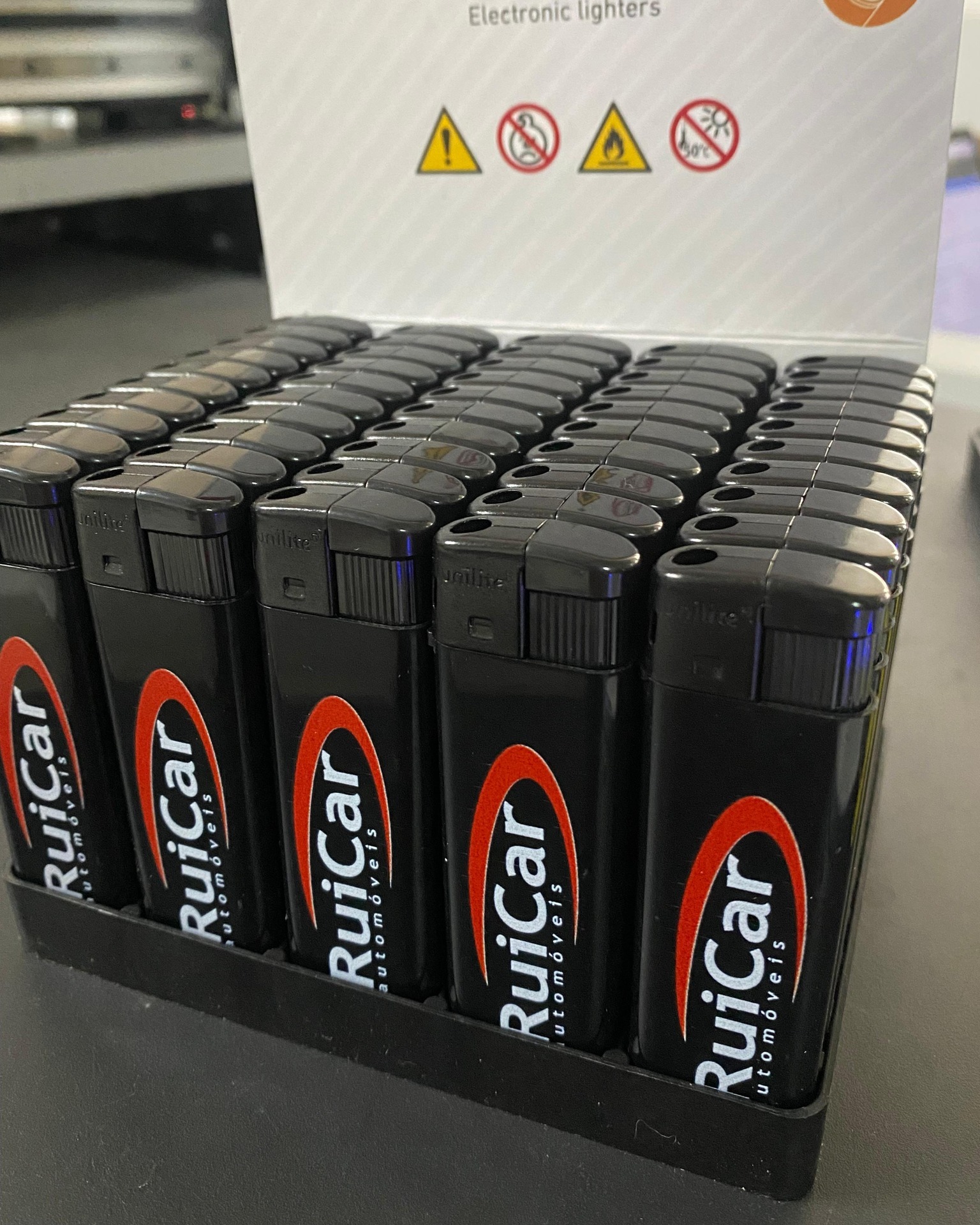 Depois Impressão UV